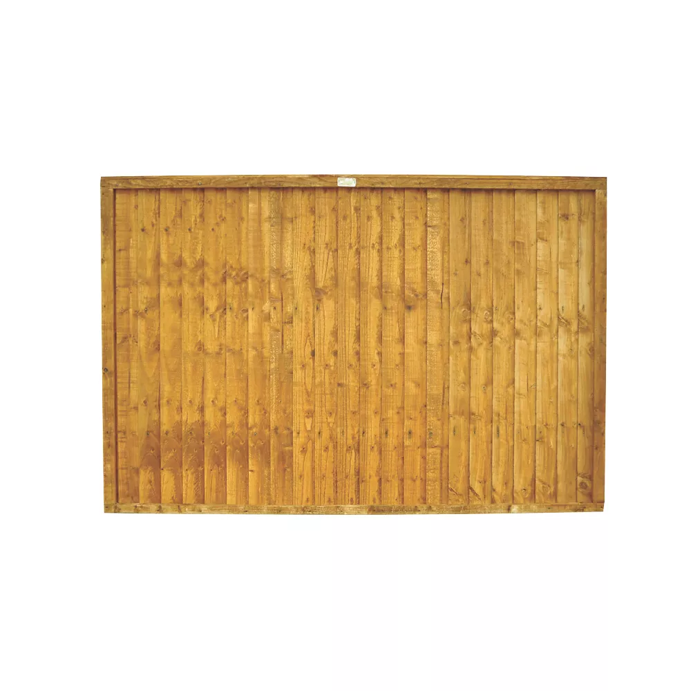 Forest Closeboard Fence Panels Golden Brown 6 X 4' Pack Of 9 3 Forest Closeboard Fence Panels Golden Brown 6 X 4' Pack Of 9
