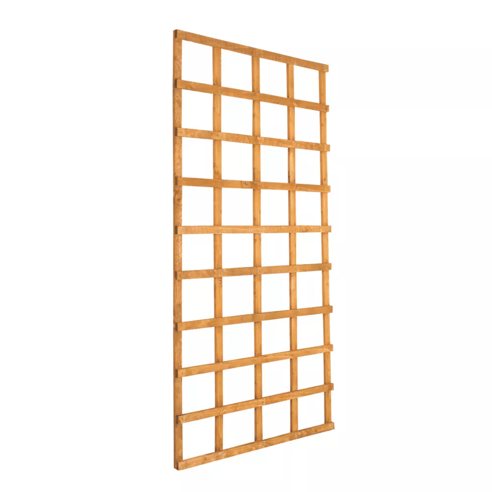 Forest Softwood Rectangular Trellis X 5 Pack 6 Forest Softwood Rectangular Trellis X 5 Pack - Image 4