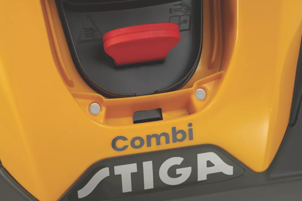 Stiga Combi 336e Kit 48V 1 X 2Ah Li-Ion E-Power Brushless Cordless 34cm Hand-Propelled Rotary Lawn Mower 8 Stiga Combi 336e Kit 48V 1 X 2Ah Li-Ion E-Power Brushless Cordless 34cm Hand-Propelled Rotary Lawn Mower - Image 6