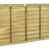Forest Super Lap Fence Panels Natural Timber 6 X 3&apos; Pack Of 6 -Outdoor Garden Shop 1557K P