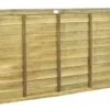 Forest Super Lap Fence Panels Natural Timber 6 X 3&apos; Pack Of 10