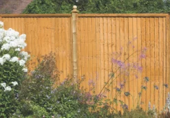 Forest Closeboard Fence Panels Golden Brown 6 X 4' Pack Of 6 -Outdoor Garden Shop 1840X A2