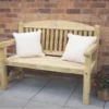 Forest Harvington Garden Bench Mixed Softwood 1.23 X 0.68 X 0.96m -Outdoor Garden Shop 1998X P