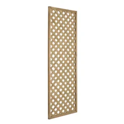 Forest Rosemore Softwood Rectangular Trellis 2 X 6&apos; 5 Pack -Outdoor Garden Shop 221JG A1