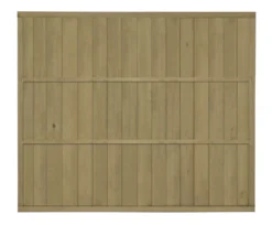 Forest VTGP5PK4HD Vertical Tongue & Groove Fence Panels Natural Timber 6 X 5' Pack Of 4 -Outdoor Garden Shop 241JG A2