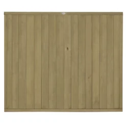 Forest VTGP5PK4HD Vertical Tongue & Groove Fence Panels Natural Timber 6 X 5' Pack Of 4