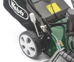 Webb WER460ES 46cm 173cc Self-Propelled Rotary Lawn Mower 11 Webb WER460ES 46cm 173cc Self-Propelled Rotary Lawn Mower -Outdoor Garden Shop 259KT A1