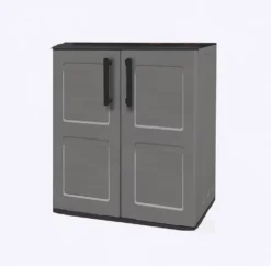 Shire 2&apos; X 1&apos; (Nominal) Flat Plastic Tool Store Grey