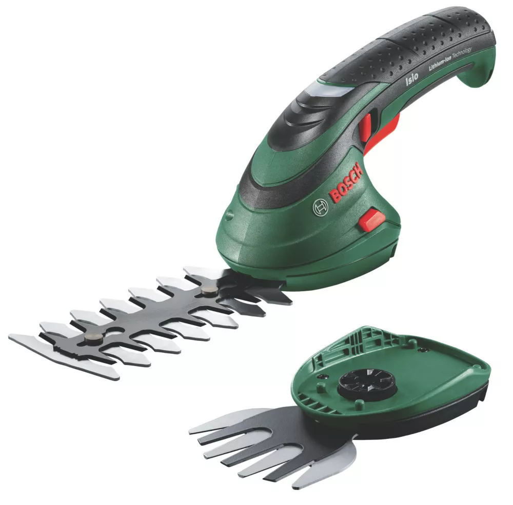 Bosch Isio 3.6V 1 X 1.5Ah Li-Ion Cordless Grass & Shrub Shear 3 Bosch Isio 3.6V 1 X 1.5Ah Li-Ion Cordless Grass & Shrub Shear