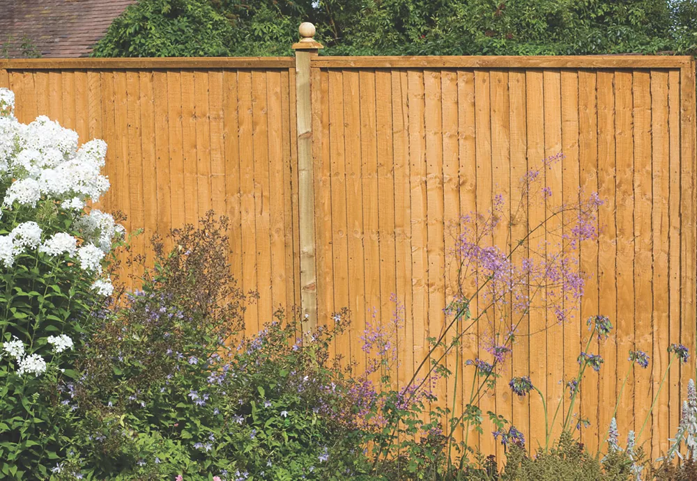 Forest Closeboard Fence Panels Golden Brown 6 X 3' Pack Of 7 5 Forest Closeboard Fence Panels Golden Brown 6 X 3' Pack Of 7 - Image 3