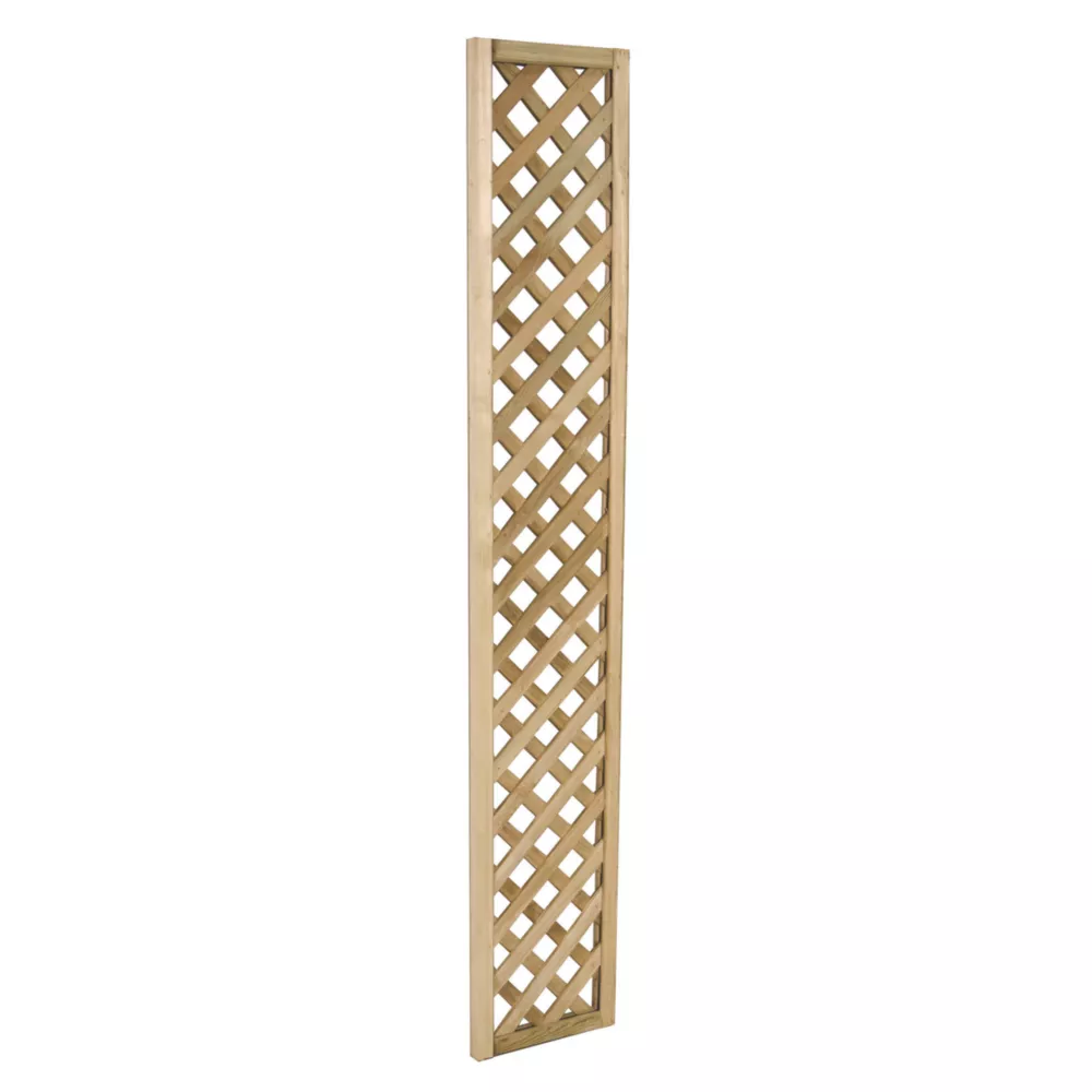 Forest Rosemore Softwood Rectangular Trellis 1 X 6' 5 Pack 4 Forest Rosemore Softwood Rectangular Trellis 1 X 6' 5 Pack - Image 2