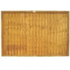 Forest Closeboard Fence Panels Golden Brown 6 X 4' Pack Of 5 1 Forest Closeboard Fence Panels Golden Brown 6 X 4' Pack Of 5 -Outdoor Garden Shop 2952X P