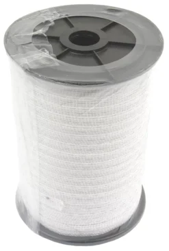 Stockshop Electric Fence Polytape White 20mm X 200m