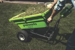 Greenworks GWG40GC 40V Li-Ion Cordless Self-Propelled Garden Cart - Bare -Outdoor Garden Shop 359KT A4