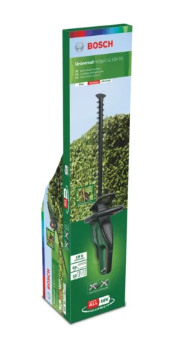 Bosch UniversalHedgeCut 18V-55 55cm 18V 1 X 2.5Ah Li-Ion Power For All Brushless Cordless Hedge Trimmer -Outdoor Garden Shop 360PF A4