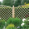 Forest Hamburg Lattice Curved Top Garden Screens 6 X 6' 3 Pack -Outdoor Garden Shop 38588 P