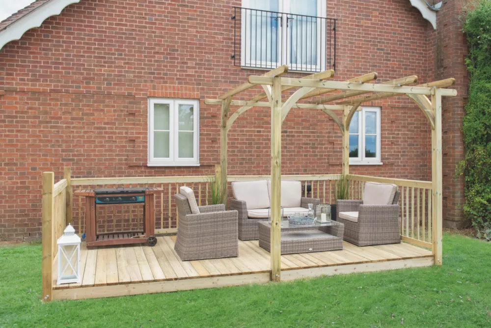 Forest Ultima 11.5m² Pergola & Patio Deck Kit 4.8 X 2.4m 5 Forest Ultima 11.5m² Pergola & Patio Deck Kit 4.8 X 2.4m - Image 3