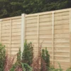 Forest Super Lap Fence Panels Natural Timber 6 X 6&apos; Pack Of 5 -Outdoor Garden Shop 4200K P