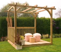 Forest Ultima 5.8m² Pergola & Patio Deck Kit 2.4 X 2.4m