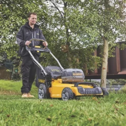 DeWalt DCMW564N-XJ 18V Li-Ion XR Brushless Cordless 48cm Rotary Lawn Mower - Bare -Outdoor Garden Shop 468HK A5