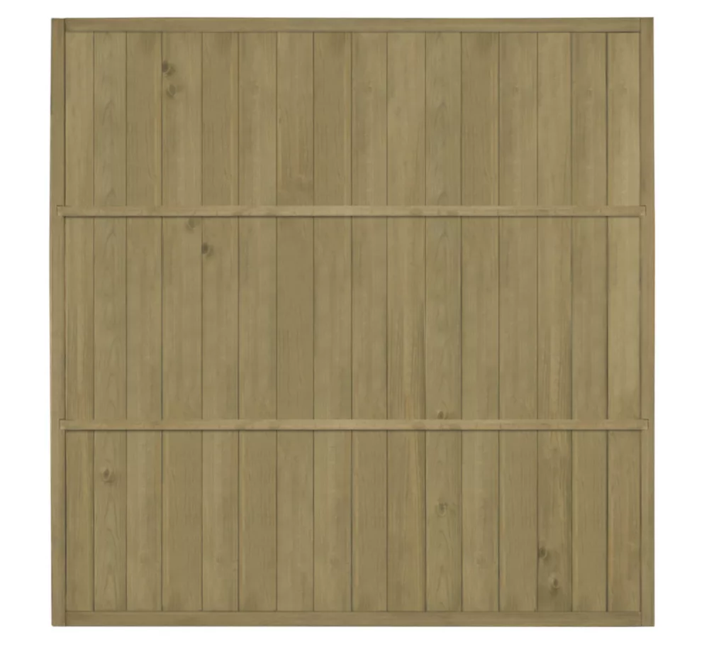 Forest VTGP6PK3HD Vertical Tongue & Groove Fence Panels Natural Timber 6 X 6' Pack Of 3 5 Forest VTGP6PK3HD Vertical Tongue & Groove Fence Panels Natural Timber 6 X 6' Pack Of 3 - Image 3