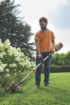 Stiga GT 500e 48V Li-Ion E-Power Cordless Grass Trimmer - Bare -Outdoor Garden Shop 502RV A7