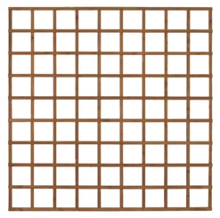 Forest Softwood Square Trellis 6 X 6' 4 Pack