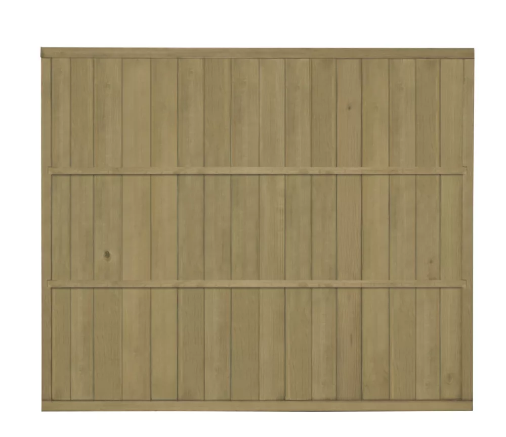 Forest VTGP5PK3HD Vertical Tongue & Groove Fence Panels Natural Timber 6 X 5' Pack Of 3 5 Forest VTGP5PK3HD Vertical Tongue & Groove Fence Panels Natural Timber 6 X 5' Pack Of 3 - Image 3