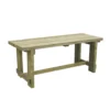 Forest Refectory Garden Table 1800 X 700 X 750mm -Outdoor Garden Shop 5225F P
