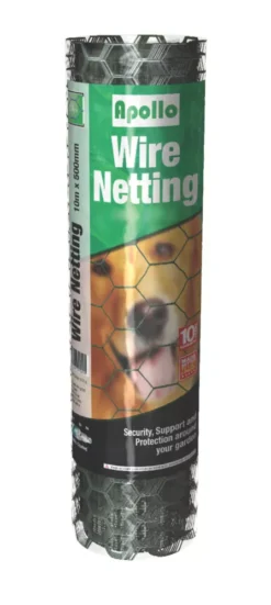 Apollo® Apollo 50mm PVC-Coated Wire Netting 1 X 10m
