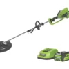 Greenworks GWGD40BCK2 GWGD40BCK2 40V 1 X 2.0Ah Li-Ion Brushless Cordless Line Trimmer 1 Greenworks GWGD40BCK2 GWGD40BCK2 40V 1 X 2.0Ah Li-Ion Brushless Cordless Line Trimmer -Outdoor Garden Shop 611KT P