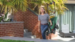 Bosch CityMower 18V 1 X 4.0Ah Li-Ion Power For All Cordless 32cm Rotary Lawn Mower -Outdoor Garden Shop 680PF A4