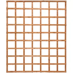 Rowlinson Softwood Rectangular Heavy Duty Trellis 1.5 X 1.8m 3 Pack
