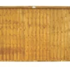 Forest Closeboard Fence Panels Golden Brown 6 X 4&apos; Pack Of 8 -Outdoor Garden Shop 7192X P