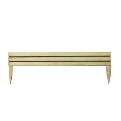 Forest Slatted Border Edging Smooth-Planed 1.2m 5 Pack -Outdoor Garden Shop 723KT A2