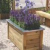 Forest Cambridge Rectangular Planter Wood 1000 X 500 X 500mm -Outdoor Garden Shop 7367K P