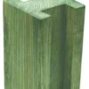 Forest Reeded Fence Posts 95 X 95mm X 2.4m 4 Pack -Outdoor Garden Shop 75612 P