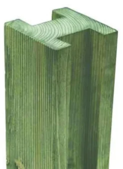 Forest Reeded Fence Posts 95 X 95mm X 2.4m 4 Pack