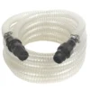 Essentials Reinforced Suction Hose With Filter Clear 7m X 1" 2 Essentials Reinforced Suction Hose With Filter Clear 7m X 1" -Outdoor Garden Shop 78767 P