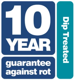 Forest Closeboard Fence Panels Golden Brown 6 X 6' Pack Of 3 -Outdoor Garden Shop 79458 A3