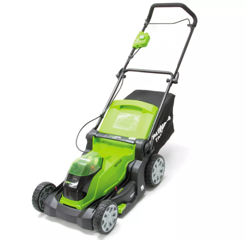 Greenworks GWG40LM41 40V Li-Ion Cordless 41cm Lawn Mower - Bare 4 Greenworks GWG40LM41 40V Li-Ion Cordless 41cm Lawn Mower - Bare - Image 2