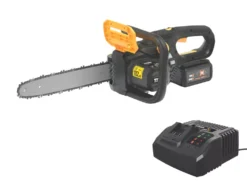 Titan TTT933CHN 36V 1 X 4.0Ah Li-Ion TXP Brushless Cordless 30cm Chainsaw -Outdoor Garden Shop 816XF A4