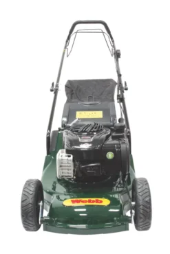Webb RR17SP 43cm 140cc Self-Propelled Rotary Rear Roller Petrol Lawn Mower -Outdoor Garden Shop 825CF A2