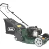 Webb RR17SP 43cm 140cc Self-Propelled Rotary Rear Roller Petrol Lawn Mower -Outdoor Garden Shop 825CF P