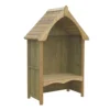 Shire Balsam 4&apos; X 2&apos; (Nominal) Apex Timber Arbour -Outdoor Garden Shop 83239 P