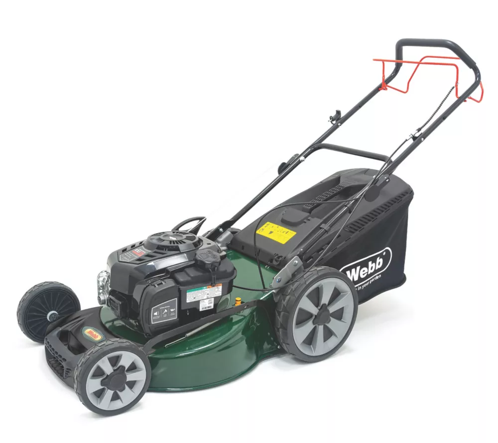 Webb WER21HW4 53cm 163cc Self-Propelled Rotary Petrol Lawn Mower 3 Webb WER21HW4 53cm 163cc Self-Propelled Rotary Petrol Lawn Mower