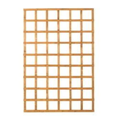 Forest Softwood Wide Rectangular Trellis X 10 Pack -Outdoor Garden Shop 849PR A2
