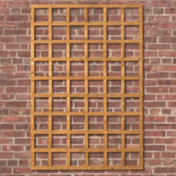 Forest Softwood Wide Rectangular Trellis X 10 Pack