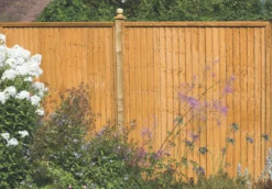 Forest Closeboard Fence Panels Golden Brown 6 X 3' Pack Of 3 -Outdoor Garden Shop 8738X A2