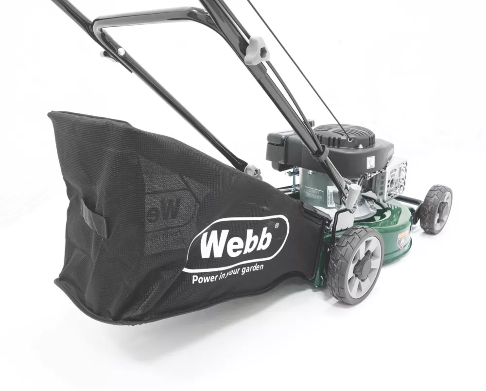 Webb WER40HPSFX 41cm 123cc Hand-Propelled Rotary Petrol Lawn Mower 5 Webb WER40HPSFX 41cm 123cc Hand-Propelled Rotary Petrol Lawn Mower - Image 3